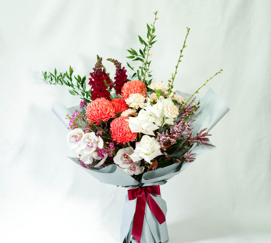 Colourful beautiful selection of this season’s blossoms